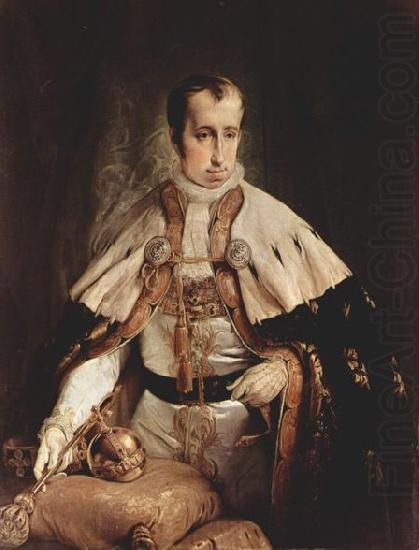 Portrat des Kaisers Ferdinand I. von osterreich., Francesco Hayez